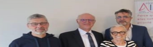 photo de Départ de Mr Ferrari, directeur général depuis 10 ans et arrivée de Mr Leyret