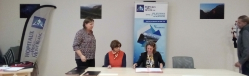 photo de Signature de la convention de coopération